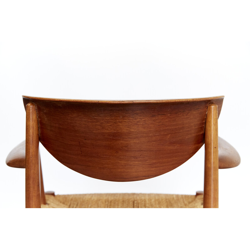 Vintage armchair No.317 by Peter Hvidt and Orla Mølgaard-Nielsen for Søborg