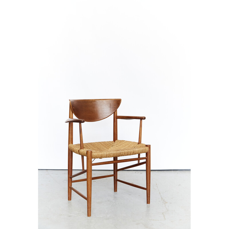 Vintage fauteuil No.317 van Peter Hvidt en Orla Mølgaard-Nielsen voor Søborg