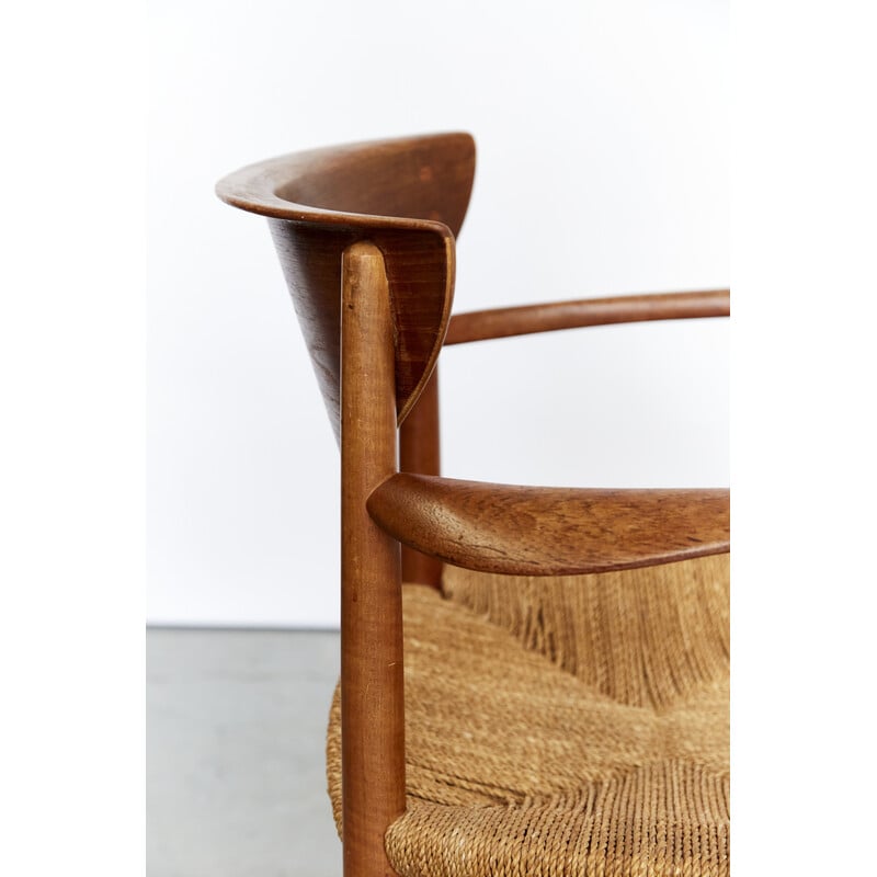 Vintage armchair No.317 by Peter Hvidt and Orla Mølgaard-Nielsen for Søborg