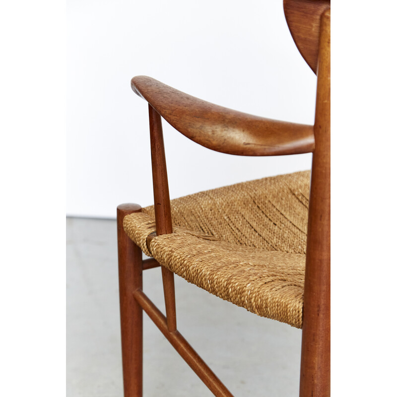 Vintage armchair No.317 by Peter Hvidt and Orla Mølgaard-Nielsen for Søborg