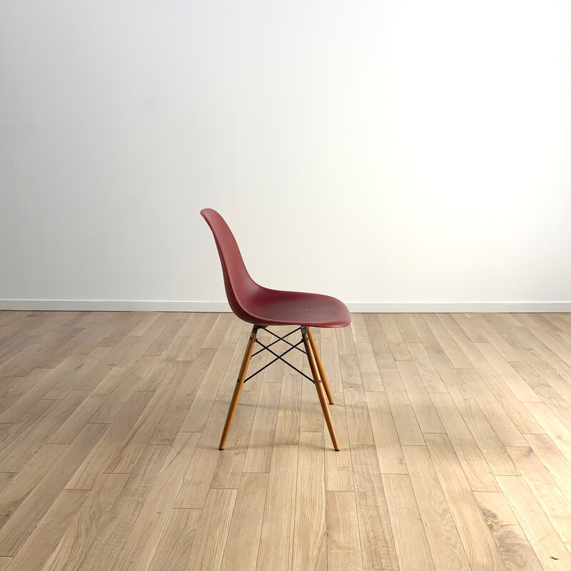 Vintage Dsw stoel van Charles en Ray Eames voor Vitra