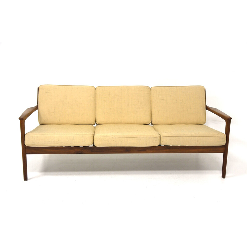 Vintage 3-seater sofa by Folke Ohlsson for Dux, Sweden 1960