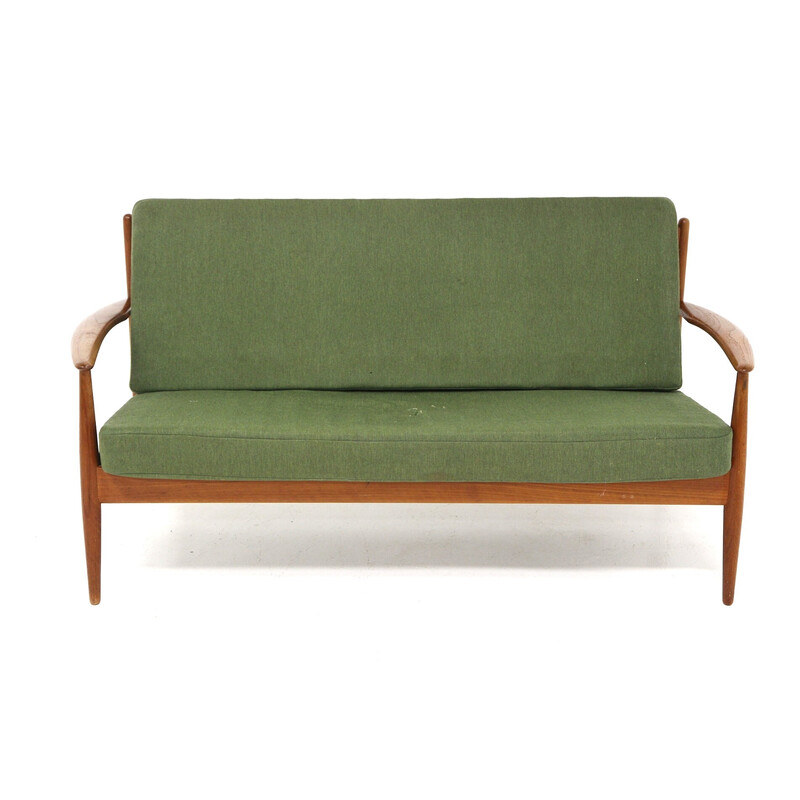 Vintage 2-seater sofa by Grete Jalk for France and Søn, Denmark 1960