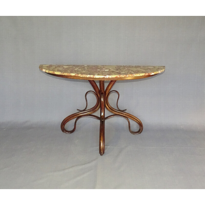 Vintage marmeren console tafel "Thonet n3", 1880