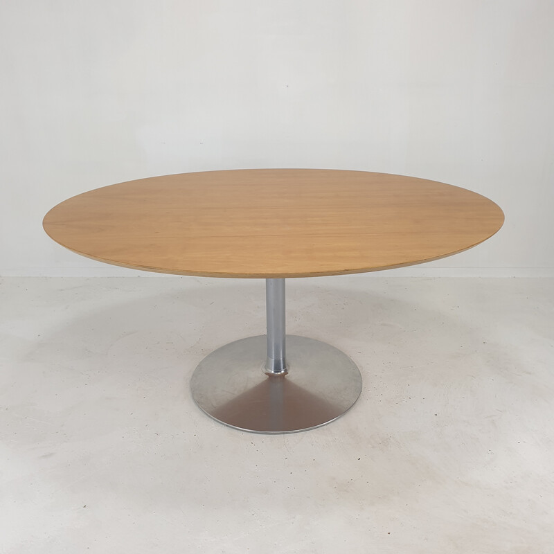 Mesa de jantar oval Vintage de Pierre Paulin para Artifort