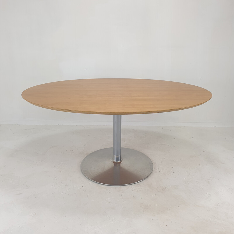 Table ovale vintage de Pierre Paulin pour Artifort