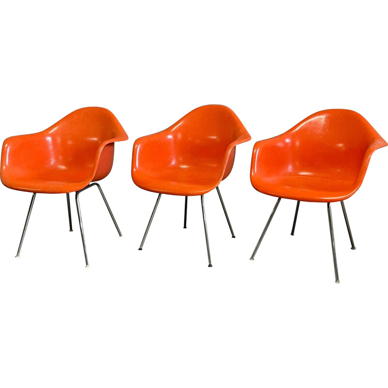 Vintage armchair "Dax" by Charles and Ray Eames for Herman Miller, U.S.A. 1970s