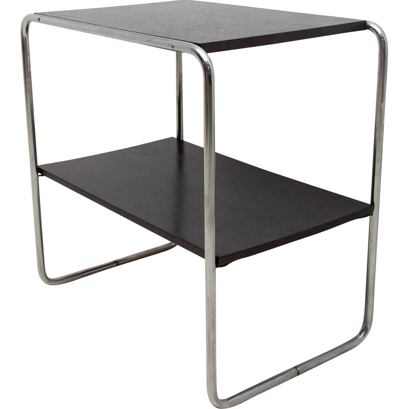 Vintage Bauhaus side table by Marcel Breuer, Czechoslovakia 1930s