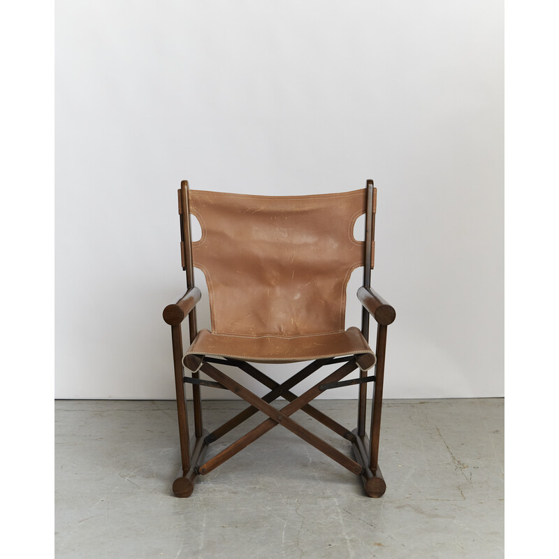 Vintage Pl 22 folding armchair by Carlo Hauner and Martin Eisler for Oca