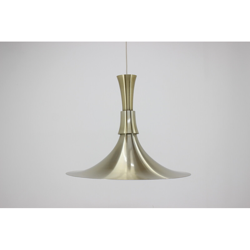 Candeeiro pendente Vintage bentwood Nordsted para Lyskaer Lighting, Dinamarca Anos 60