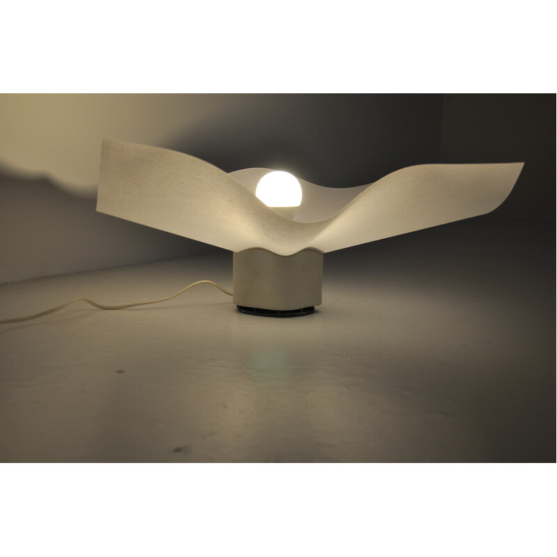 Lampe de table vintage "Area" en céramique par Mario Bellini pour Artemide, 1970