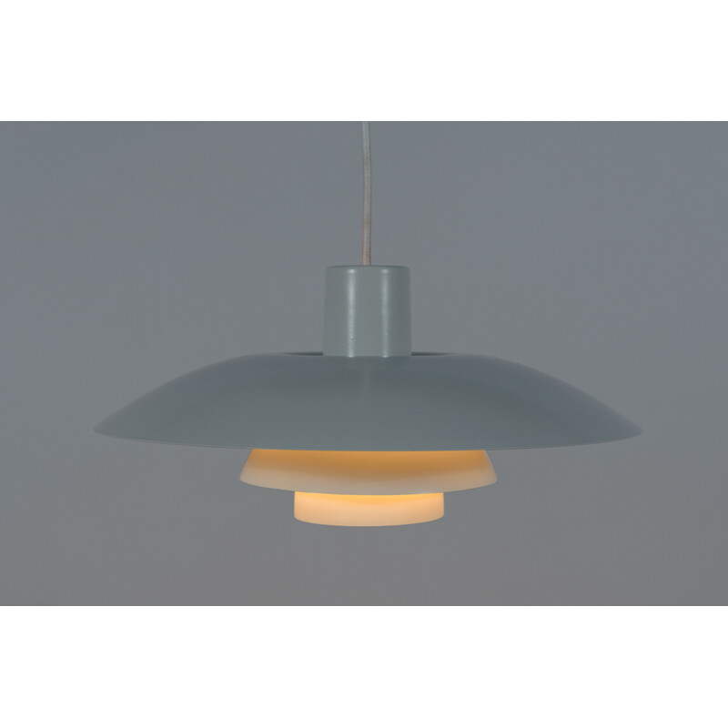 Suspension vintage Ph4 en aluminium de Poul Henningsen pour Louis Poulsen, Danemark 1960