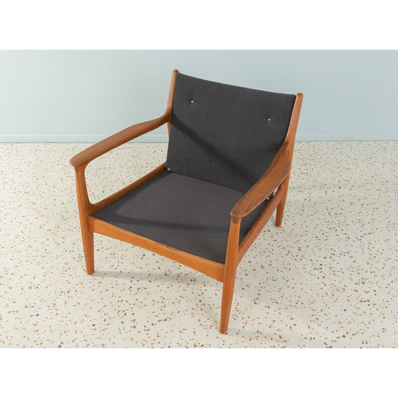Vintage teak armchair by Eugen Schmidt for Es Möbelfabrik, Germany 1960s