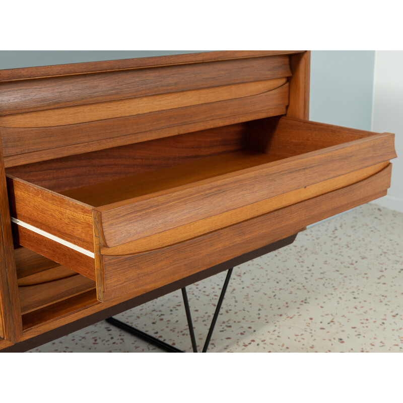 Buffet vintage en noyer de Lothar Wegner, Allemagne 1960