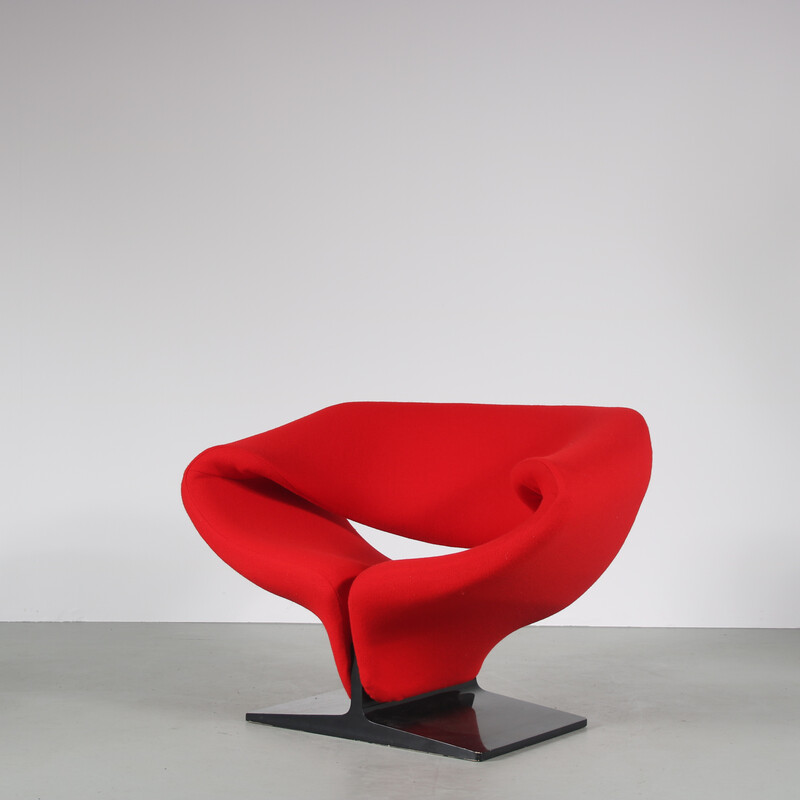 Vintage "Ruban" armchair by Pierre Paulin for Artifort, Netherlands 1970s