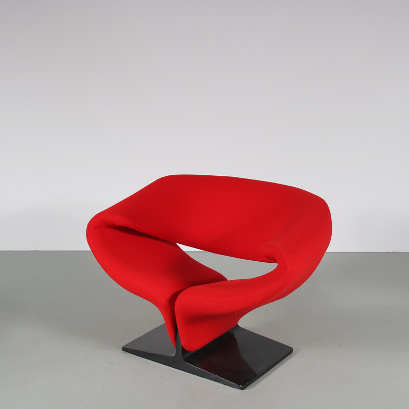 Vintage "Ruban" armchair by Pierre Paulin for Artifort, Netherlands 1970s