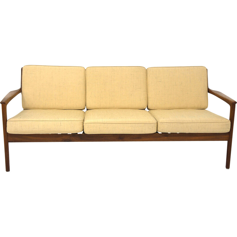 Vintage 3-seater sofa by Folke Ohlsson for Dux, Sweden 1960