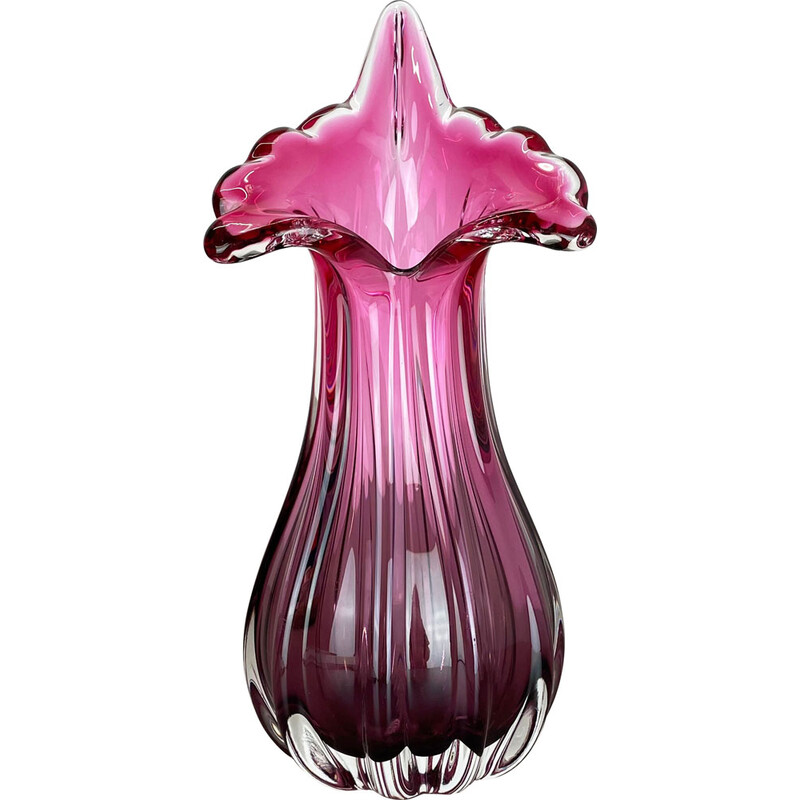Vase sommerso vintage - verre murano