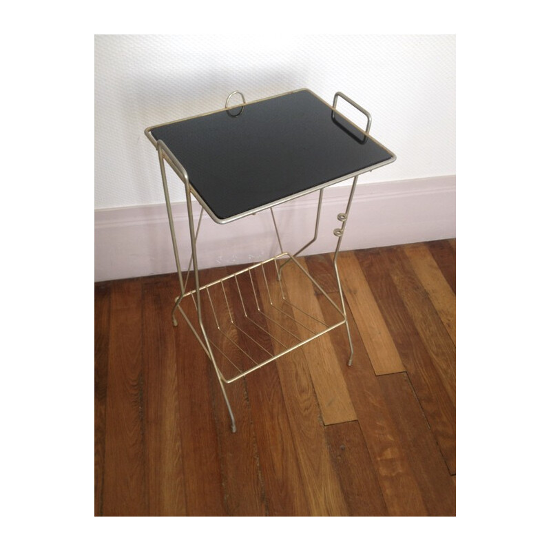 Magazine rack in brass - 1950s