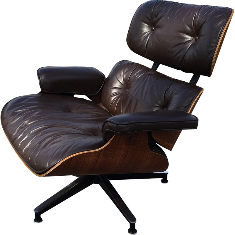 Herman Miller "670" Lounge armchair by Eames - 1970s