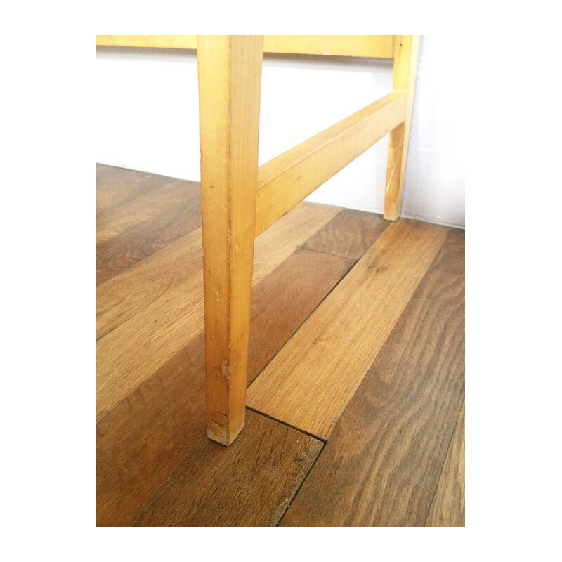 Child desk and its chair - 1960s