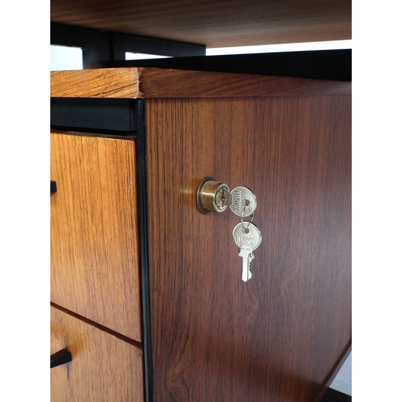 Eeka rosewood desk by C. de Vries - 1960s