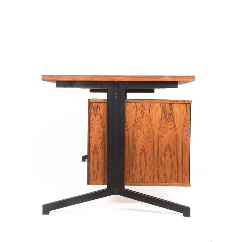 Eeka rosewood desk by C. de Vries - 1960s