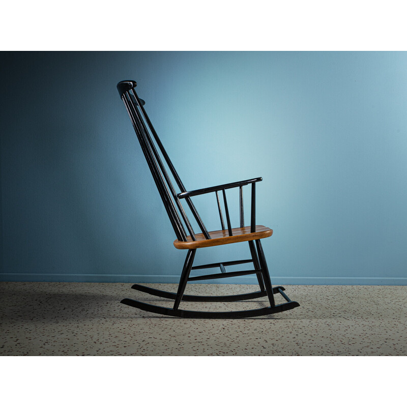 Vintage wood rocking chair, 1950s