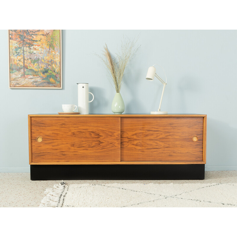 Credenza vintage in impiallacciatura di noce e formica di Lothar Wegner, anni '60