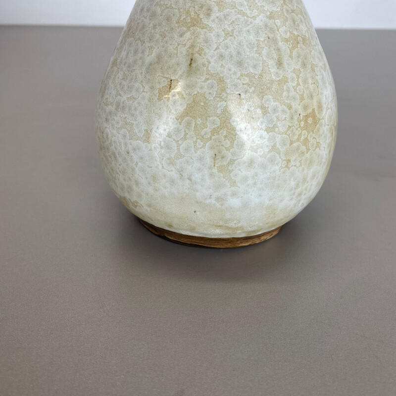 Vase vintage abstrait en céramique de Gerhard Liebenthron, Allemagne 1970