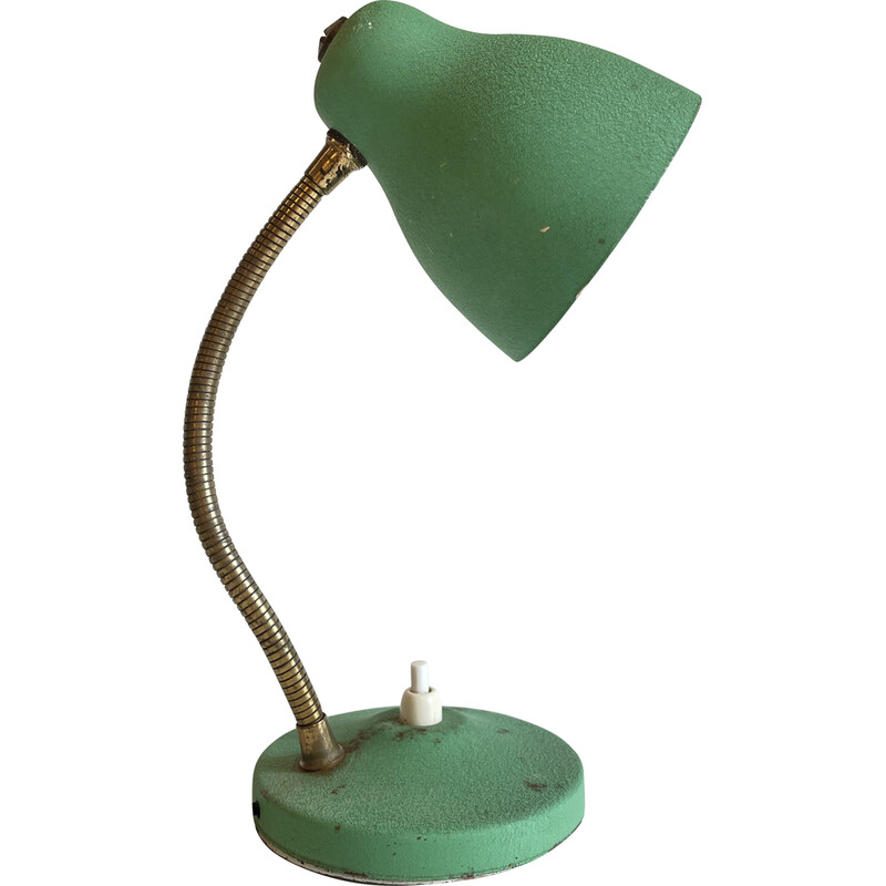Onderzoek voedsel bossen Vintage tafellamp Cocotte retro in groen, 1950