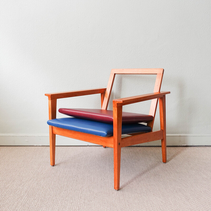 Vintage armchair model Prefa by José Espinho for Móveis Olaio, 1962