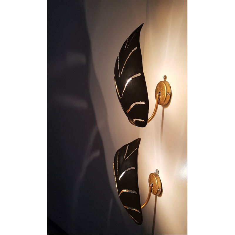 Pair of wall lamps by Svend Aage Holm Sorensen - 1960s