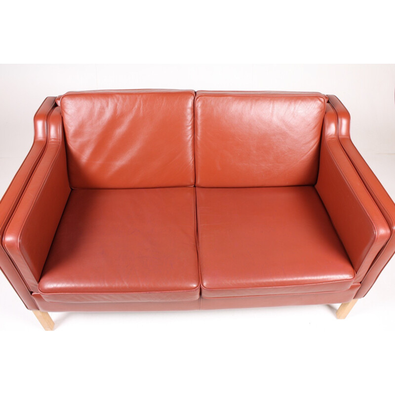 Two-Seater leather sofa - 1990s