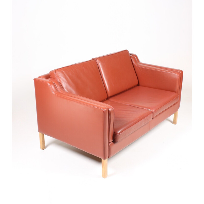 Two-Seater leather sofa - 1990s
