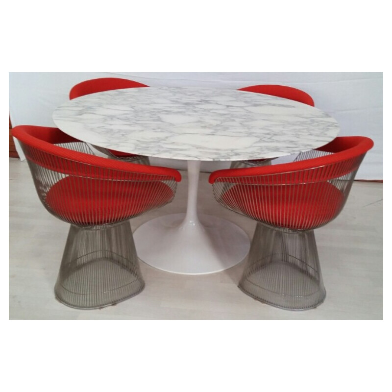 Knoll "Tulip" marble dining table, Eero SAARINEN - 2000s