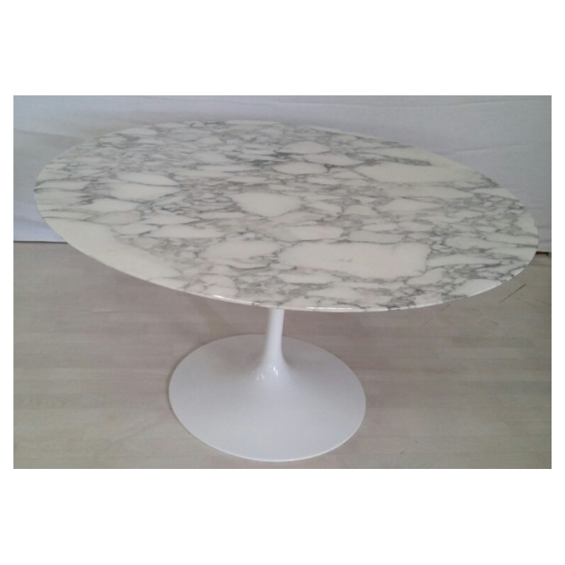 Knoll "Tulip" marble dining table, Eero SAARINEN - 2000s