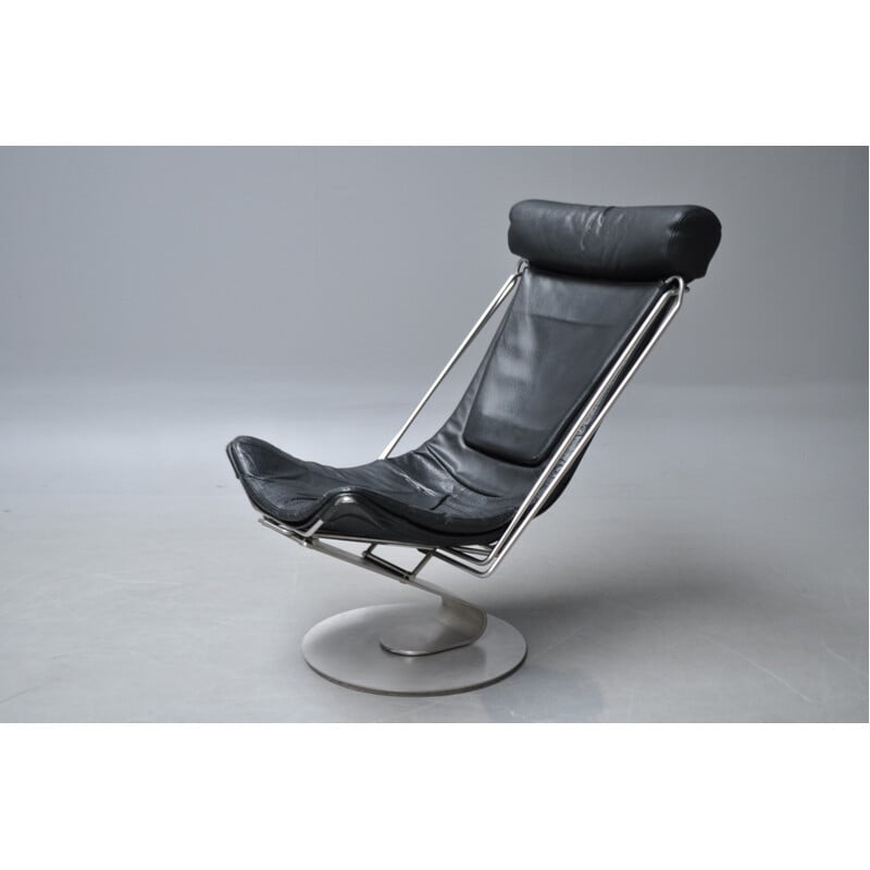 "Inter Dane" Scandinavian armchair, Oluf LUND - 1990s