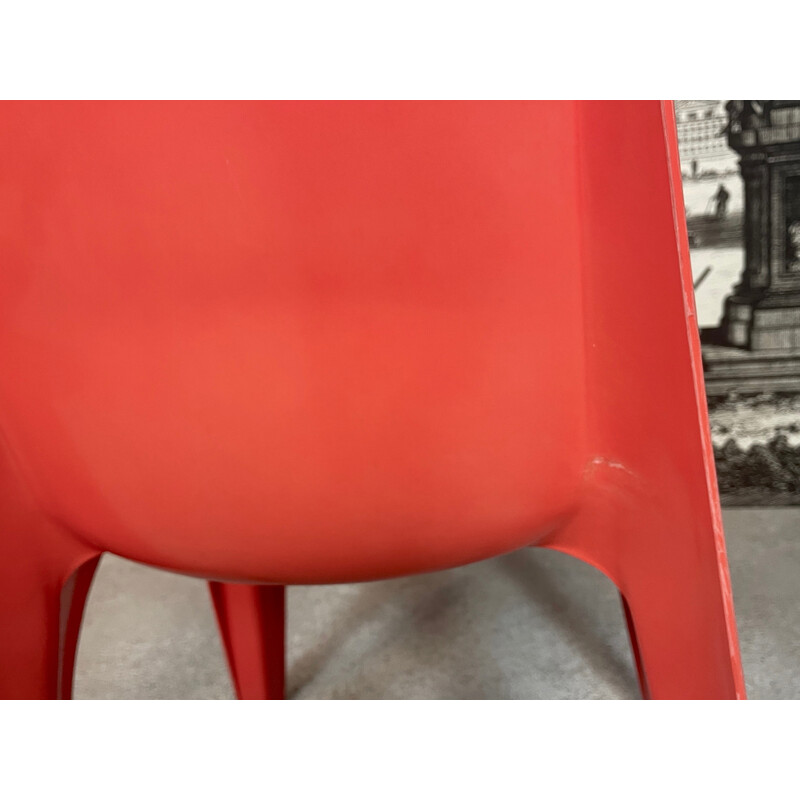 Vintage stacking chair in fiberglass "Ba 1171" by Helmut Bätzner for Bofinger, Germany 1960s