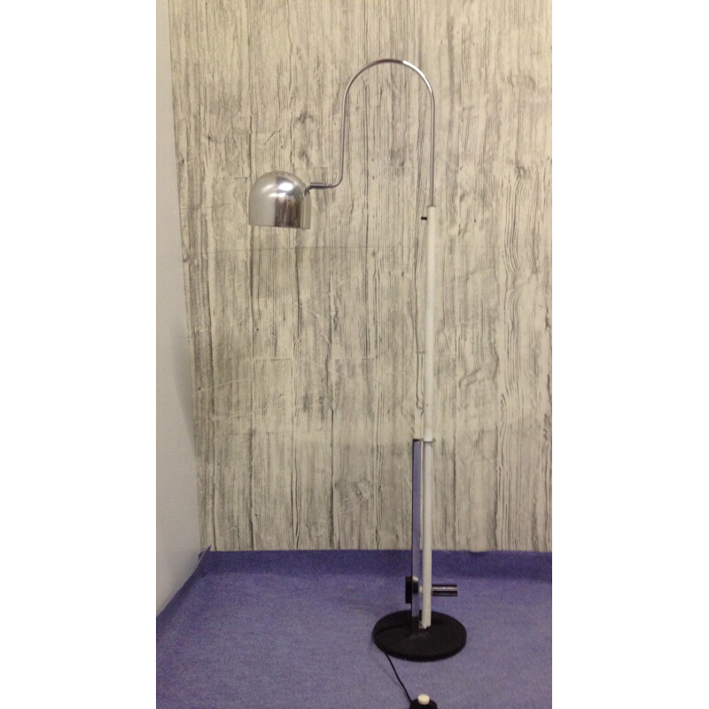 Italian floor lamp with spot, Danilo & Corrado AROLDI - 1970s