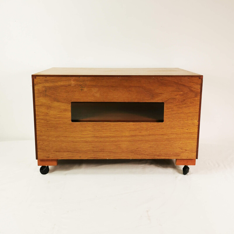 Mueble de TV de teca vintage de V. Wilkins para Gplan, Inglaterra Años 60