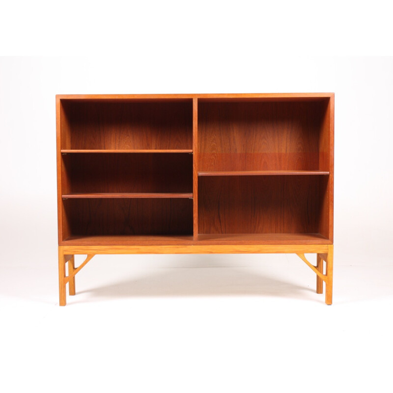 Vintage Danish Bookcase in Teak by Børge Mogensen for FDB - 1960s