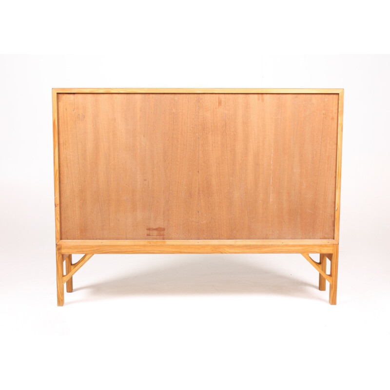 Vintage Danish Oak Bookcase by Børge Mogensen for FDB, 1960s