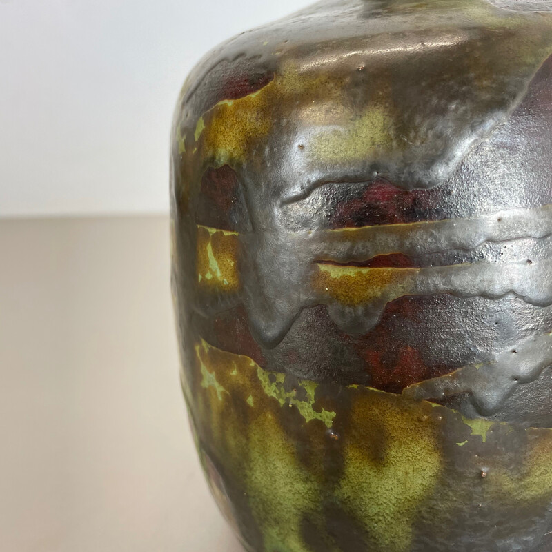 Vase aus Steingut von Gerhard Liebenthron, Deutschland 1960er Jahre