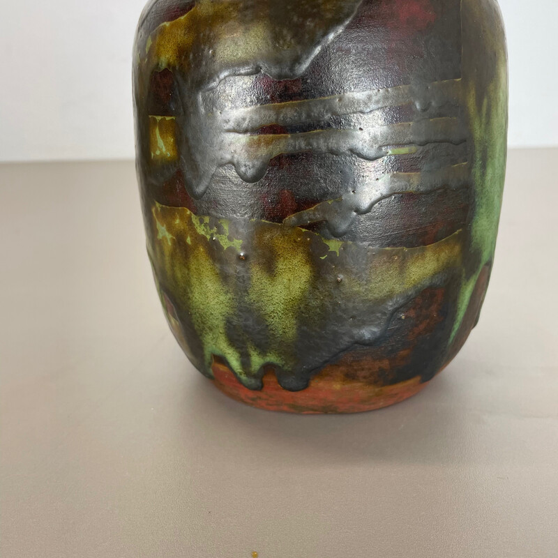 Vintage stoneware vase by Gerhard Liebenthron, Germany 1960s