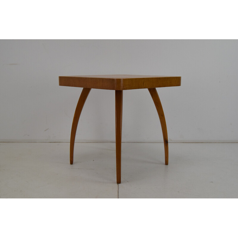 Vintage Spider wooden coffee table by Jindrich Halabala, Czechoslovakia 1950s