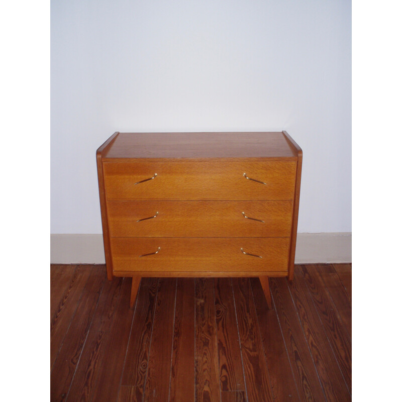 Oak chest of drawers - 1950s