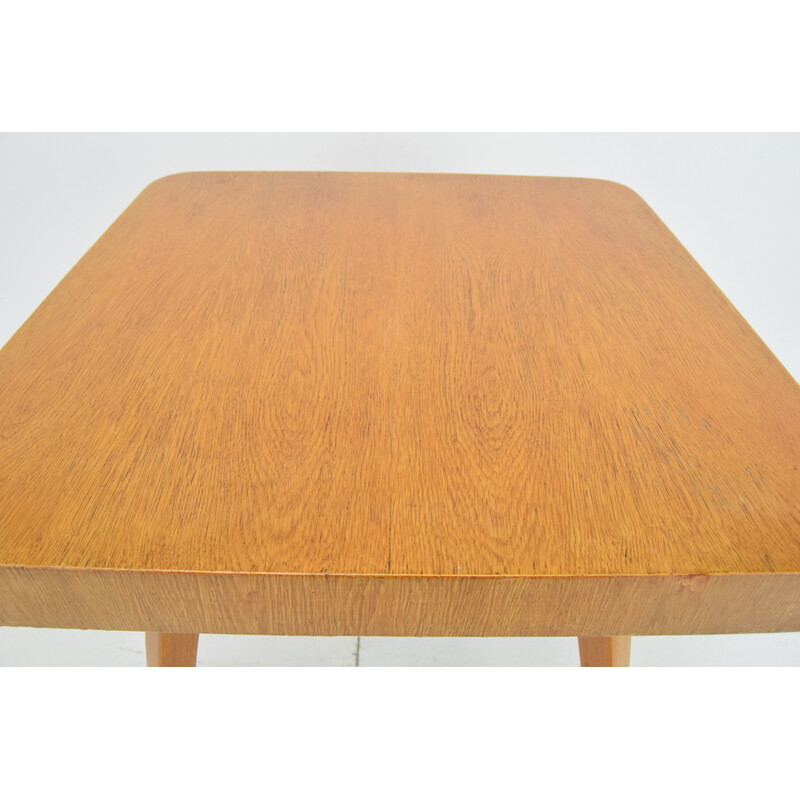 Vintage Spider wooden coffee table by Jindrich Halabala, Czechoslovakia 1950s