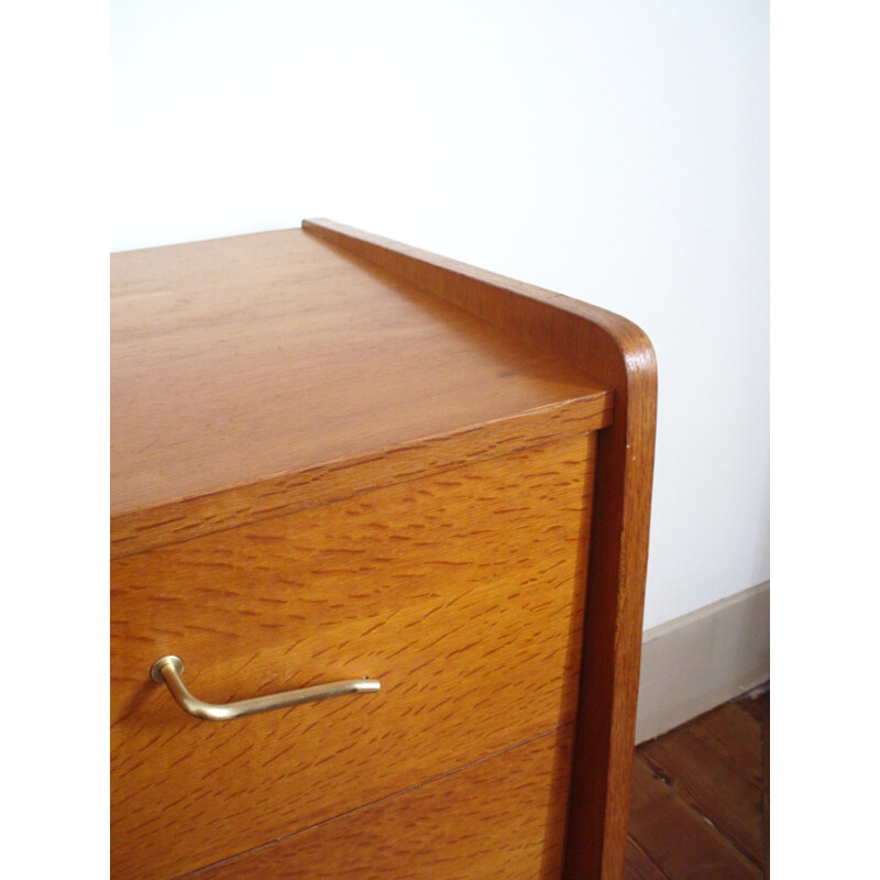 Oak chest of drawers - 1950s