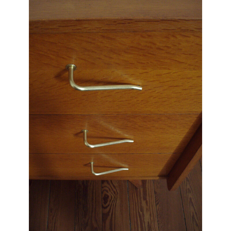 Oak chest of drawers - 1950s